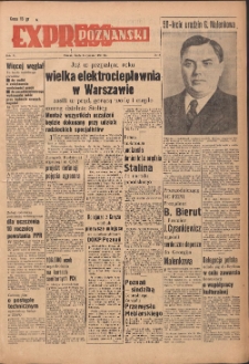 Express Poznański 1952.01.09 Nr8