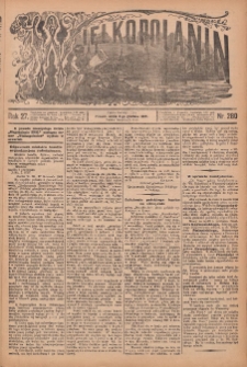 Wielkopolanin 1909.12.08 R.27 Nr280