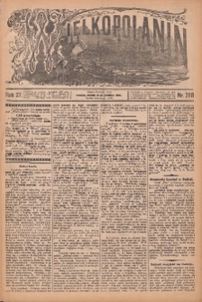 Wielkopolanin 1909.12.18 R.27 Nr288