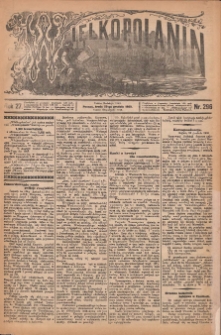 Wielkopolanin 1909.12.29 R.27 Nr296