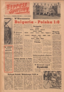 Express Sportowy 1952.05.19 Nr20