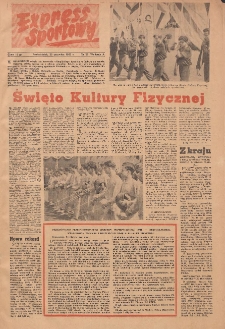 Express Sportowy 1952.06.23 Nr25