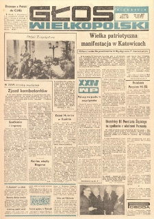 Głos Wielkopolski. 1971.05.09-10 R.27 nr109 Wyd.AB