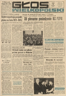 Głos Wielkopolski. 1971.11.19 R.27 nr275 Wyd.AB