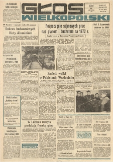 Głos Wielkopolski. 1971.11.27 R.27 nr282 Wyd.AB