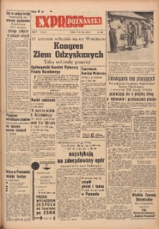 Express Poznański 1952.09.13 Nr220