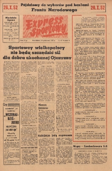 Express Sportowy 1952.10.20 Nr42