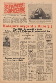 Express Sportowy 1952.11.03 Nr43