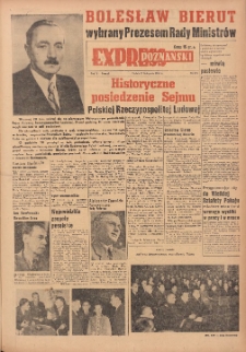 Express Poznański 1952.11.21 Nr279