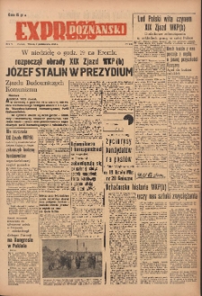 Express Poznański 1952.10.07 Nr240