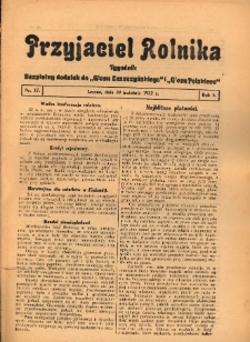 Przyjaciel Rolnika: bezpłatny dodatek do Głosu Leszczyńskiego i Głosu Polskiego 1932.04.29 R.5 Nr17