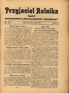 Przyjaciel Rolnika: bezpłatny dodatek do Głosu Leszczyńskiego i Głosu Polskiego 1932.06.10 R.5 Nr22