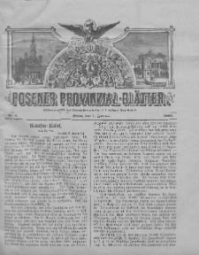 Posener Provinzial-Blätter 1906.01.07 Nr1