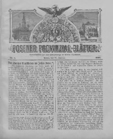 Posener Provinzial-Bl&auml;tter 1906.01.21 Nr3