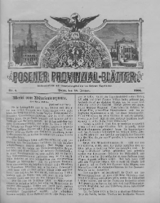 Posener Provinzial-Bl&auml;tter 1906.01.28 Nr4