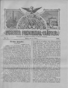Posener Provinzial-Bl&auml;tter 1906.03.18 Nr11