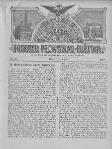 Posener Provinzial-Blätter 1908.06.14 Nr23