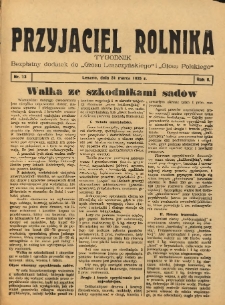 Przyjaciel Rolnika: bezpłatny dodatek do Głosu Leszczyńskiego i Głosu Polskiego 1935.03.31 R.8 Nr13