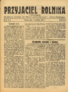 Przyjaciel Rolnika: bezpłatny dodatek do Głosu Leszczyńskiego i Głosu Polskiego 1935.09.01 R.8 Nr35