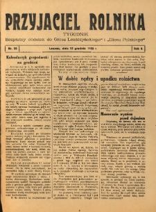 Przyjaciel Rolnika: bezpłatny dodatek do Głosu Leszczyńskiego i Głosu Polskiego 1935.12.15 R.8 Nr50