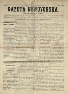 Gazeta Nowoyorska. Czasopismo Polskie w Ameryce. 1874.08.08 No 32