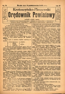 Krotoszyńsko-Pleszewski Orędownik Powiatowy 1929.10.02 R.56 Nr78