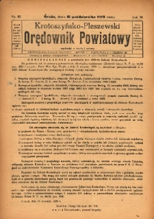 Krotoszyńsko-Pleszewski Orędownik Powiatowy 1929.10.16 R.56 Nr82