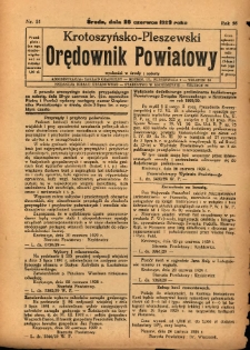 Krotoszyńsko-Pleszewski Orędownik Powiatowy 1929.06.26 R.56 Nr51
