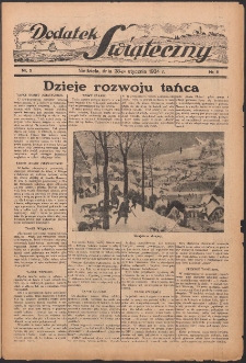 Dodatek świąteczny: tygodniowy dodatek do Gońca Nadwiślańskiego 1934.01.28 Nr5
