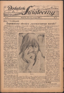 Dodatek świąteczny: tygodniowy dodatek do Gońca Nadwiślańskiego 1934.02.04 Nr6