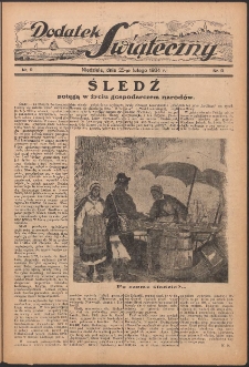 Dodatek świąteczny: tygodniowy dodatek do Gońca Nadwiślańskiego 1934.02.25 Nr9