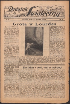 Dodatek świąteczny: tygodniowy dodatek do Gońca Nadwiślańskiego 1934.04.08 Nr15