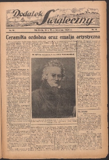 Dodatek świąteczny: tygodniowy dodatek do Gońca Nadwiślańskiego 1934.04.15 Nr16