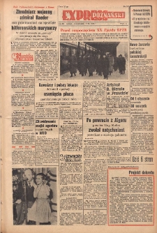 Express Poznański 1956.02.13 Nr37 zawiera Dodatek Sportowy