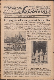 Dodatek Świąteczny: tygodniowy dodatek do Gońca Nadwiślańskiego 1934. 12.16 Nr51