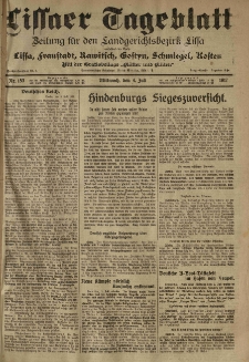 Lissaer Tageblatt. 1917.07.04 Nr.153