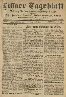Lissaer Tageblatt. 1917.07.10 Nr.158