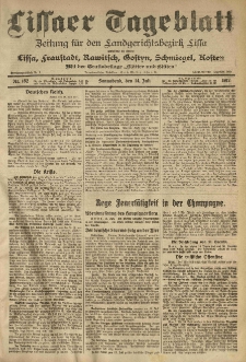 Lissaer Tageblatt. 1917.07.14 Nr.162