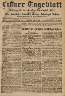 Lissaer Tageblatt. 1917.07.28 Nr.174