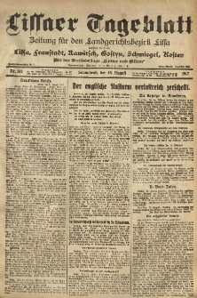 Lissaer Tageblatt. 1917.08.18 Nr.192