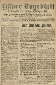 Lissaer Tageblatt. 1917.09.16 Nr.217