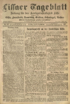 Lissaer Tageblatt. 1917.09.28 Nr.227