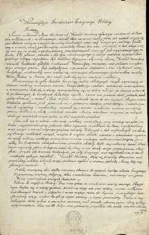 Kommissya Fundusz&oacute;w Emigracyi Polskiej [Zawiadomienie Inc.] " Rodacy, Świeżo w odezwie z dnia 25. Marca r. b. Komitet Narodowy ..."