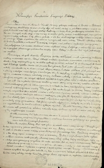 Kommissya Fundusz&oacute;w Emigracyi Polskiej [Zawiadomienie Inc.] " Rodacy, Świeżo w odezwie z dnia 25. Marca r. b. Komitet Narodowy ..."