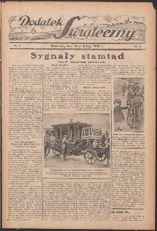 Dodatek Świąteczny: tygodniowy dodatek do Gońca Nadwiślańskiego 1935.02.24 Nr8