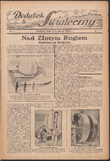 Dodatek Świąteczny: tygodniowy dodatek do Gońca Nadwiślańskiego 1935.03.17 Nr11
