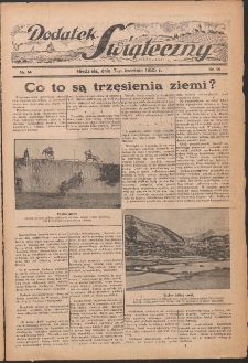 Dodatek Świąteczny: tygodniowy dodatek do Gońca Nadwiślańskiego 1935.04.07 Nr14