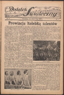 Dodatek Świąteczny: tygodniowy dodatek do Gońca Nadwiślańskiego 1935.05.12 Nr19