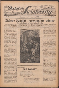 Dodatek Świąteczny: tygodniowy dodatek do Gońca Nadwiślańskiego 1935.06.09 Nr23