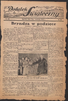 Dodatek Świąteczny: tygodniowy dodatek do Gońca Nadwiślańskiego 1935.06.29 Nr26